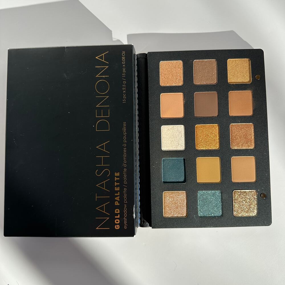 Natasha Denona Gold Palette Original Large Pan Version 15 Shades Brand New